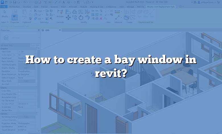 How to create a bay window in revit?
