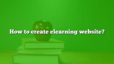How to create elearning website?