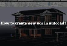 How to create new ucs in autocad?