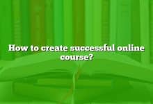 How to create successful online course?