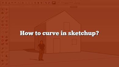 How to curve in sketchup?
