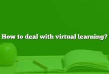 How to deal with virtual learning?