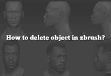How to delete object in zbrush?