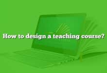 How to design a teaching course?