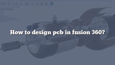 How to design pcb in fusion 360?