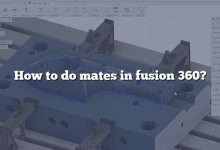 How to do mates in fusion 360?
