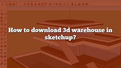 How to download 3d warehouse in sketchup?