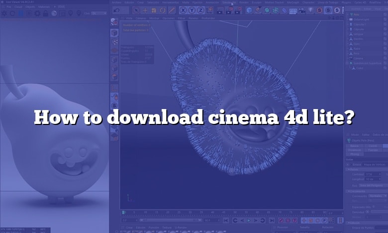 How to download cinema 4d lite?