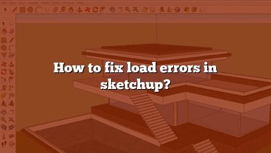 How to fix load errors in sketchup?