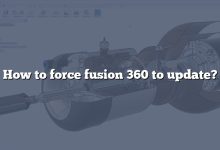 How to force fusion 360 to update?