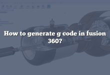 How to generate g code in fusion 360?