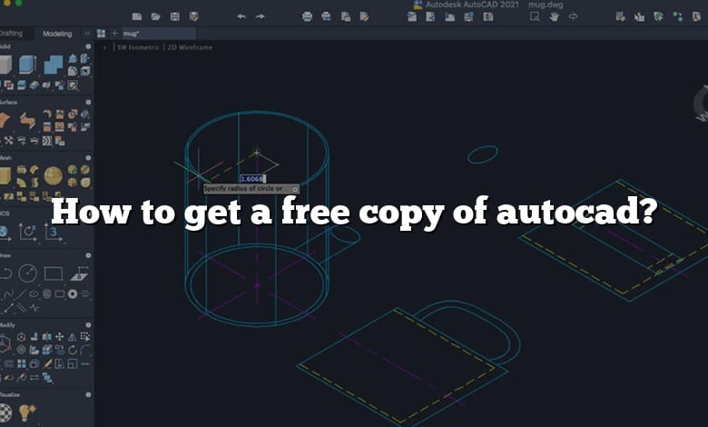 How to get a free copy of autocad?
