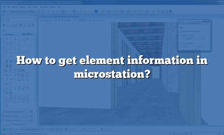 How to get element information in microstation?