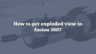 How to get exploded view in fusion 360?
