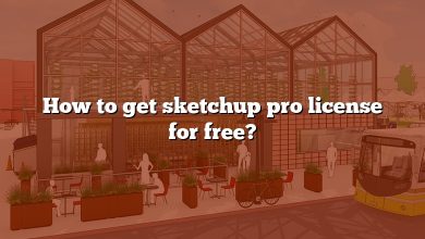 How to get sketchup pro license for free?