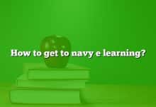 How to get to navy e learning?