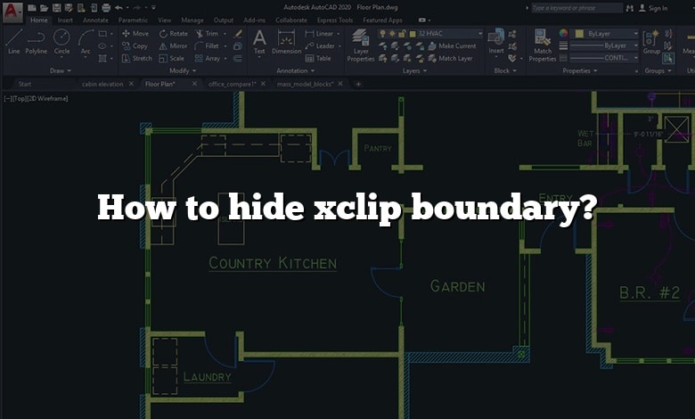 How to hide xclip boundary?