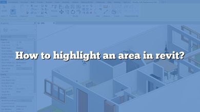 How to highlight an area in revit?