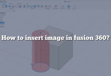 How to insert image in fusion 360?