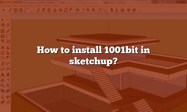How to install 1001bit in sketchup?