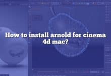 How to install arnold for cinema 4d mac?