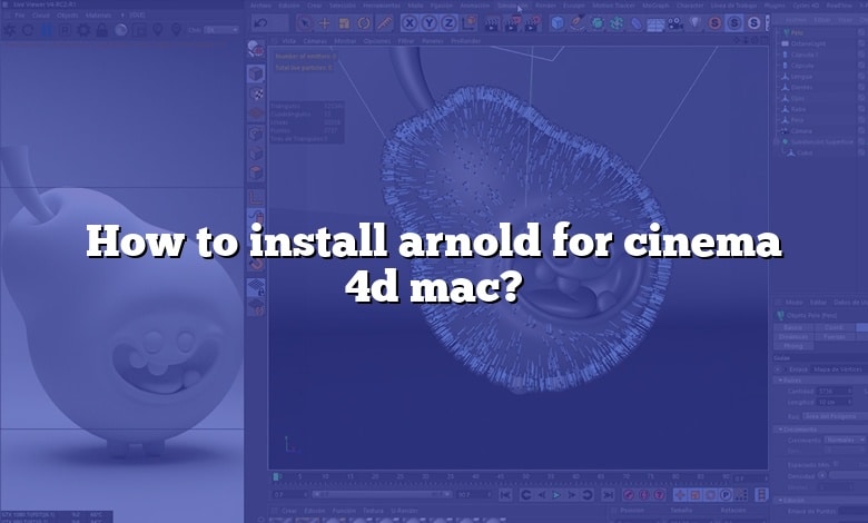 How to install arnold for cinema 4d mac?
