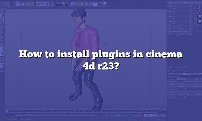How to install plugins in cinema 4d r23?