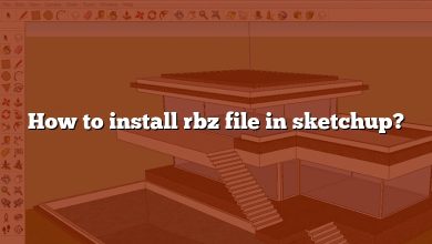 How to install rbz file in sketchup?