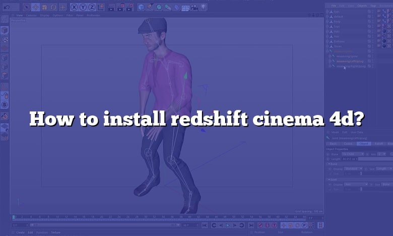 How to install redshift cinema 4d?