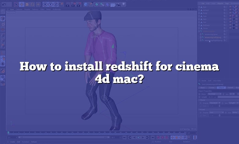 How to install redshift for cinema 4d mac?