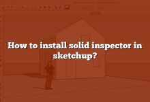 How to install solid inspector in sketchup?