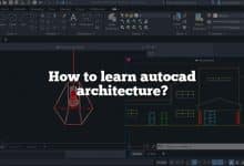How to learn autocad architecture?