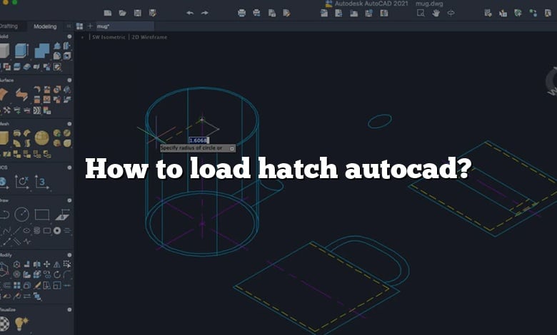 How to load hatch autocad?