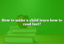 How to make a child learn how to read fast?