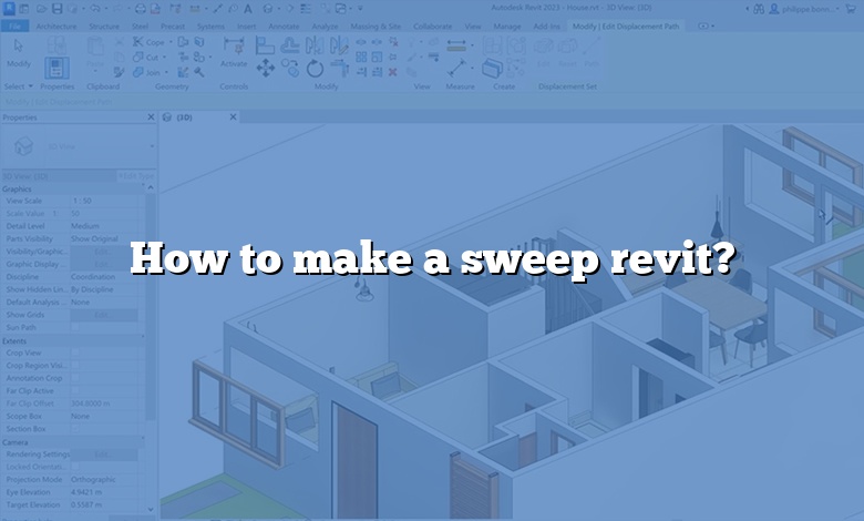 How to make a sweep revit?