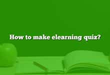 How to make elearning quiz?