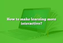 How to make learning more interactive?