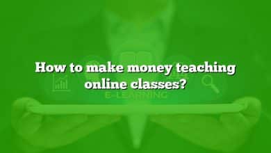 How to make money teaching online classes?