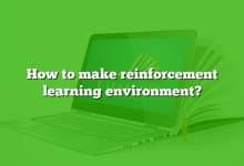 How to make reinforcement learning environment?
