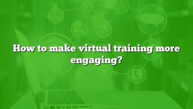 How to make virtual training more engaging?
