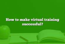 How to make virtual training successful?