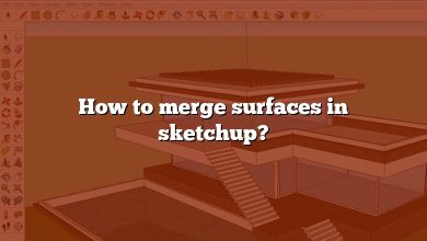 How to merge surfaces in sketchup?