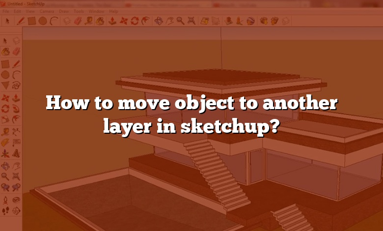 How to move object to another layer in sketchup?
