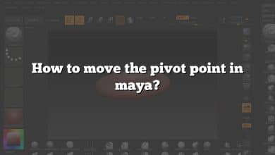 How to move the pivot point in maya?