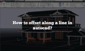 Offset In Cad How to offset along a line in autocad?