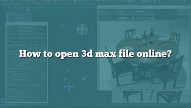 How to open 3d max file online?