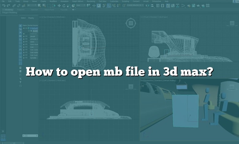 How to open mb file in 3d max?