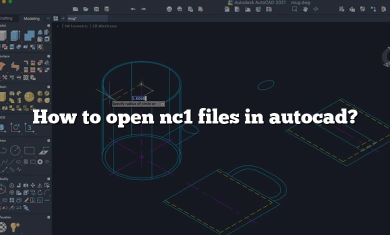 How to open nc1 files in autocad?
