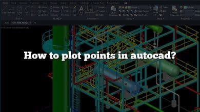 How to plot points in autocad?