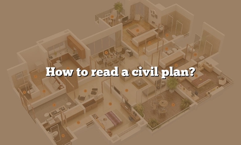 How to read a civil plan?